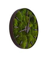 machové hodiny siberian machový obraz drevené ručicky s ciferníkom